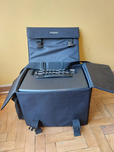 Amplificador Roland Ac60 + Fly Case + Bag Original (usado) Preto (Usado)