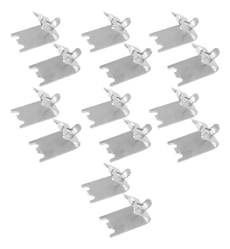 Lz Clips De Estante De Acero Inoxidable, 14 Piezas, 1,5 Mm,