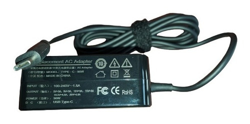 Cargador Tipo C 90w 5v 3a/9v 3a/12v 3a/15v 3a/18.5v 4.5a