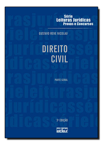 Livro Direito Civil: Parte Geral - Série Leituras Jurídicas 