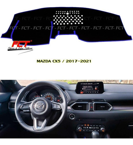 Cubre Tablero / Mazda Cx-5 / 2017 2018 2019 2020 2021  Fct®
