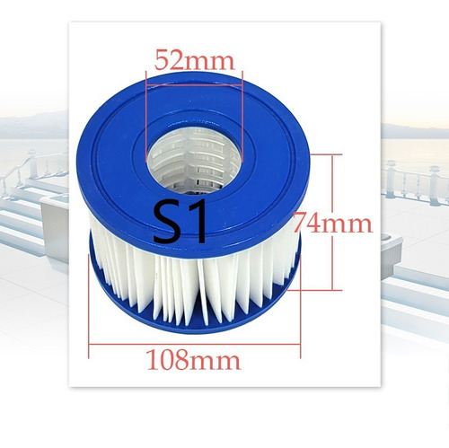 Filtro De Piscina 2 Peças De Reposição Para Spas Jacuzzis