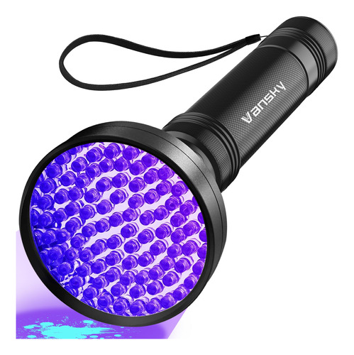 Vansky Linternas Uv De Luz Negra, Ultra Brillantes, 100 Led