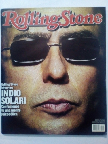 Revista Rolling Stone Indio Solari Junio 2008