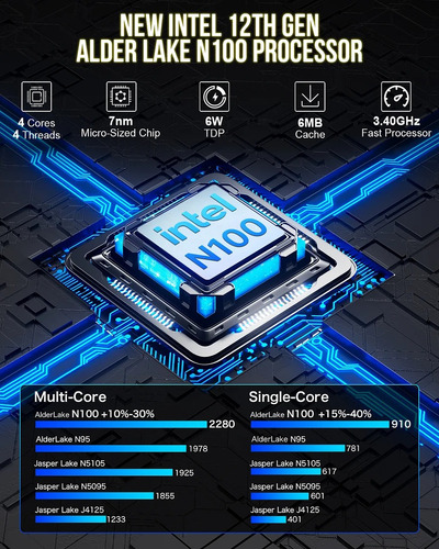 Nucbox G3 - Intel N100 16gb Ddr4 512gb M2 Ssd Windows 11 Pro