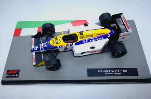 Williams Fw 11b -1987 N. Piquet Coleccion Devoto Hobbies