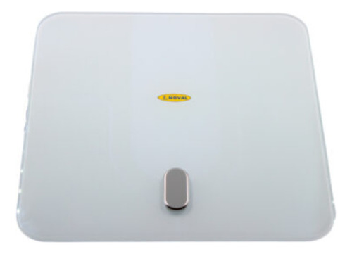 Báscula Digital If-2802 Baño Táctil Cristal Templado Noval Color Blanco