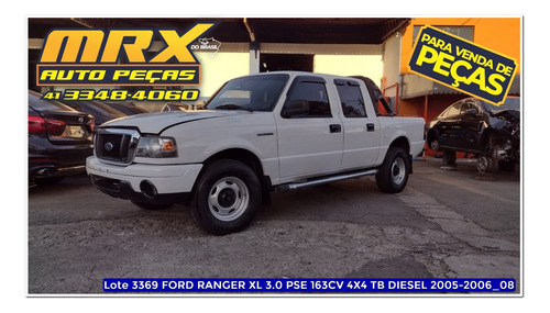 Sucata Ford Ranger R Xl 3.0 Pse 163cv 4x4 Cd Tb Diesel 2006