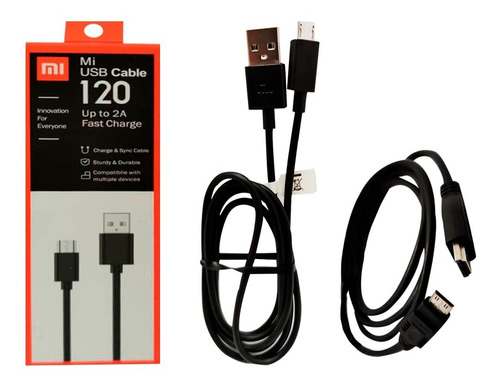 Cable Usb Tipo C Xiaomi 1,2 Metros Original 