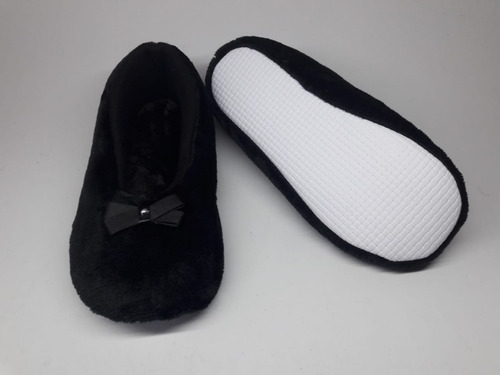 Imagen 5 de 5 de Pantuflas Babucha Baleta Termica Antideslizante
