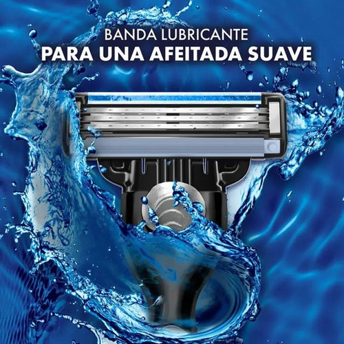 Repuestos Afeitar Gillette Mach3 C/4 Cartuchos