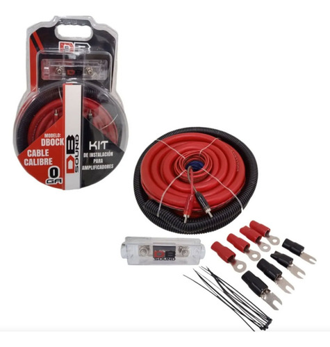 Kit De Instalacion Calibre Cero Fusible Anl Db0ck Dbsound