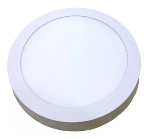 Plafón Led Redondo Blanco 6w Ø12cm Candil Cálido O Frio