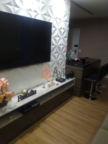 Imagem 4 de 15 de Apartamento Com 2 Dormitórios À Venda, 76 M² Por R$ 755.000,00 - Tatuapé - São Paulo/sp - Av6748