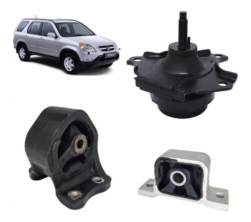 3 Soportes Motor Nuevos Honda Crv 2002 2003 2004 2005 2006