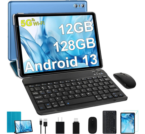 Sebbe Tablet Pc Android 13 De 10 Pulgadas 12 Gb De Ram  128 