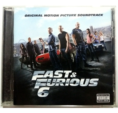 The Fast And The Furious 6 Cd  Soundtrack Rapido Y Furioso