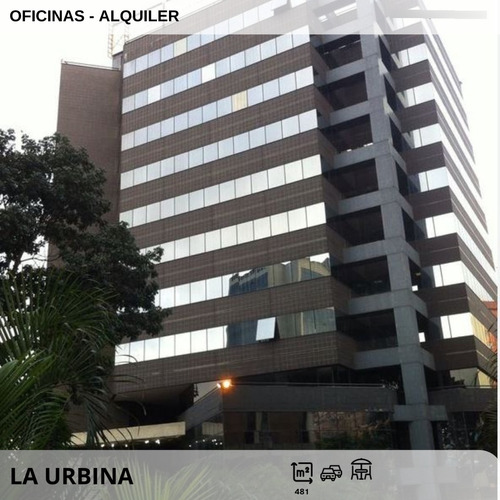 Alquiler - Oficinas 481m2 La Urbina