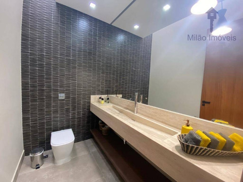 Imagem 7 de 30 de Casa Térrea, 3 Suítes À Venda, 295 M² Por R$ 2.300.000 - Alphaville Nova Esplanada I - Campolim - Votorantim/sp - Ca0518