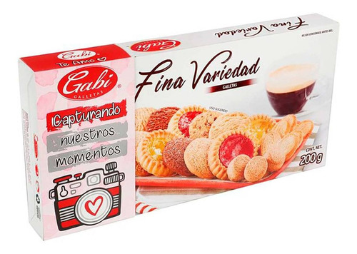 Galletas Gabi Fina Variedad Surtido 200g