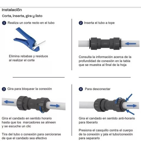 Cople De Reparación 1/2 Coflex Cpvc/cobre/pex Cr-cd01