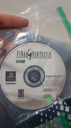 Final Fantasy Ix Ps1 Disco 1 Primera Edicion Barato (Usado)