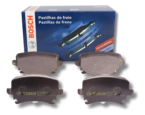 Pastilha De Freio Traseira Vw Passat 3.2 2005 A 2010