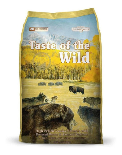 Imagen 1 de 5 de Taste Of The Wild High Prairie Canine Para Perro Adulto 5lb