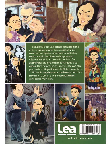 Frida Kahlo: Vida Y Obra Contada Para Niños