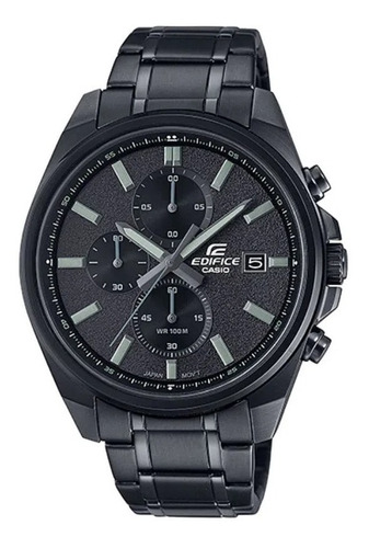 Reloj Casio Edifice Efv-610dc Acero Pavonado