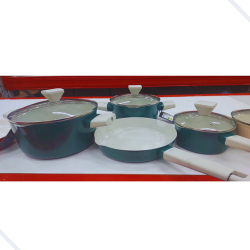 Conjunto De Panelas Jomafe Cerâmica Naturit Emerald 4 Peças