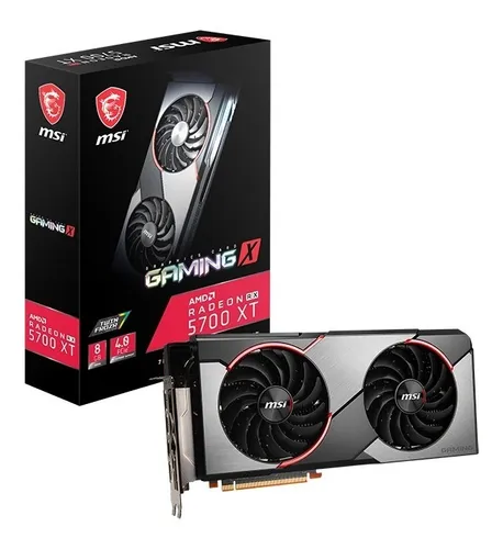 Placa De Video Msi Rx 5700 8gb Gaming X Radeon