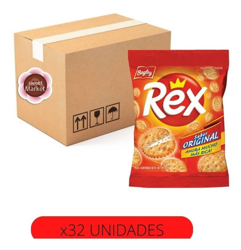 Galletitas Rex X32 Paquetes - Sweet Market