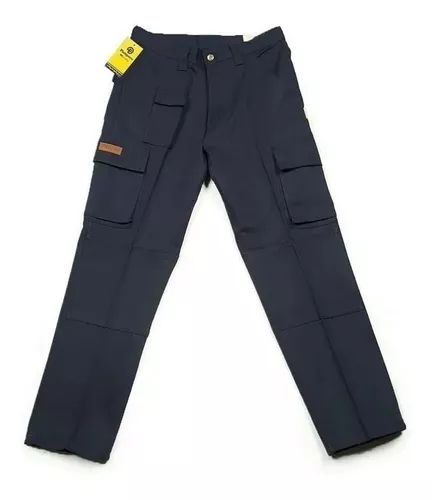 Pantalon Cargo Pampero Uso Intensivo Para Trabajo Azul