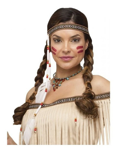 Accesorio Cabeza Indígena Mujer Adulto