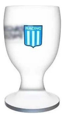 Copa De Vidrio Racing Color Transparente