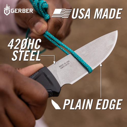 Cuchillo Gerber Gear Strongarm Fijo, Espiga Completa, Idea