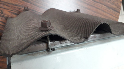 Tornillo Par Techos Galvanizado Con Goma Y Tapa 2 1/2 X 10