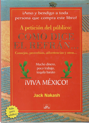 Como Dice El Refrán // Consejos, Proverbios, Advertencias (Usado)
