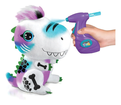 Peluche Unicornio Perro Dino  Pintar Aerografo   Airbrush 