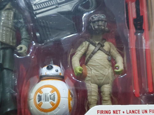 Set 3 Figuras Star Wars Force Awakens Bb8 Bb-8 Jakku Unkar
