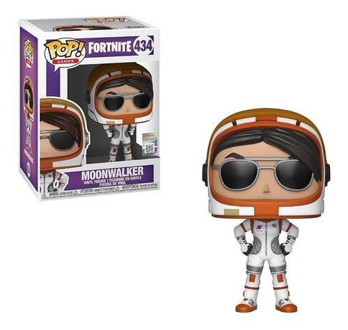 Muñeco Funko Pop Fortnite Moonwalker 434 Original Oferta!