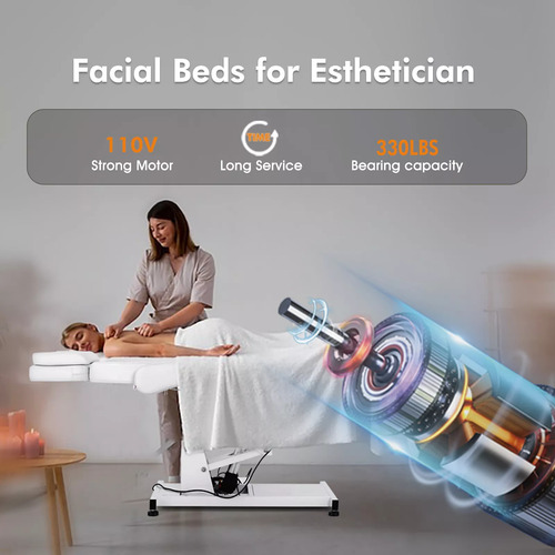 Silla Reclinable De Masaje Estetica Ajustable Multiusos