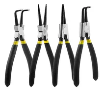 Comprar Kit 4 Alicates Para Anéis 7 Pol. Interno Externo Reto Curvo