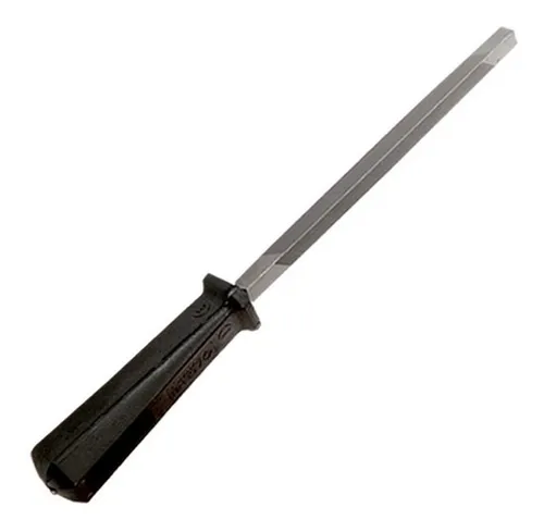 Lima Triangular 6'' Colima / Con Mango Plastico