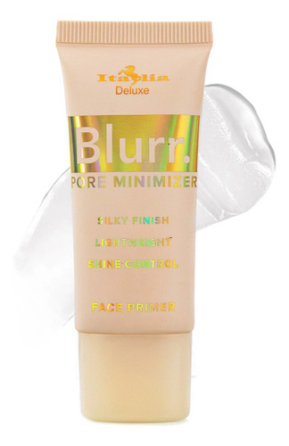 Blurr Liquido Primer Italia Deluxe Minimizador De Poros Tono Del Primer Transparente
