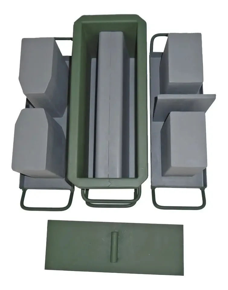 Kit Forma Bloco, Canaleta E Meio Bloco 15 Estrutural