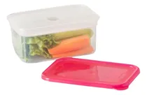 Comprar Set X2 Recipientes Hermético Tapa Refrigerante 400ml Fucsia