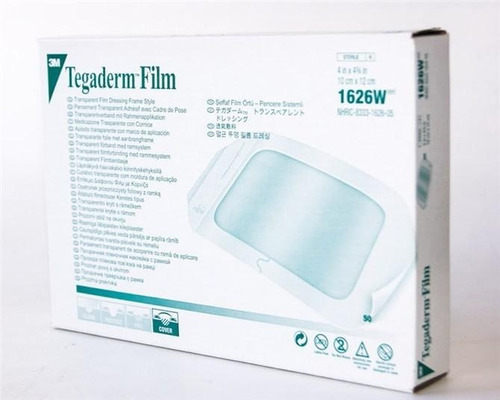 Imagen 1 de 8 de Tegaderm 3m Film Parches 1626w 10 X 12 Cm (original) X Caja