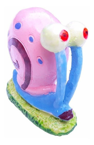 Adornos Para Acuarios - Gary De Bob Esponja En Resina